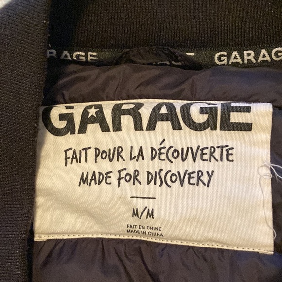 Garage Black Puffer Jacket - Picture 2 of 2